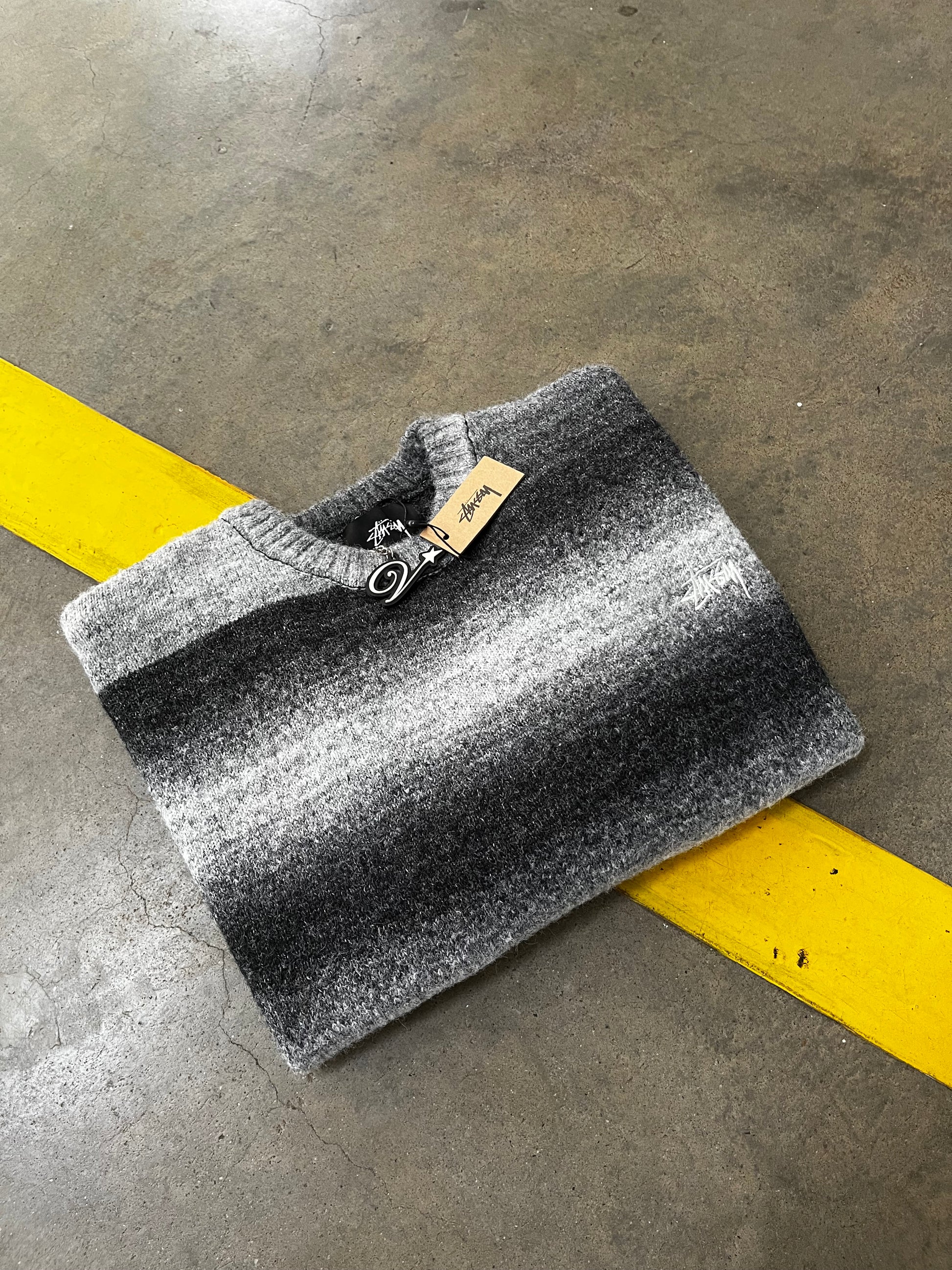 Stussy knitted logo sweater