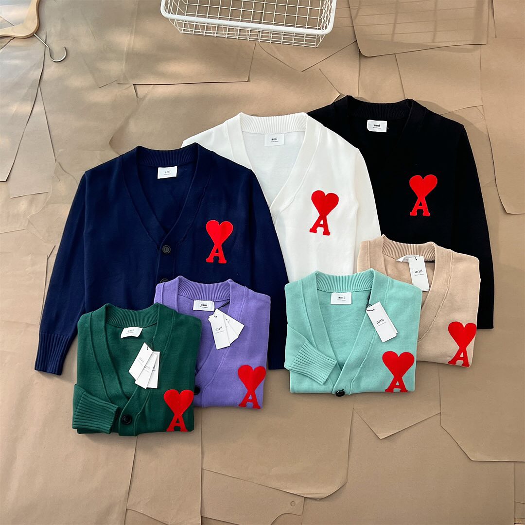 AMI buttoned cardigans