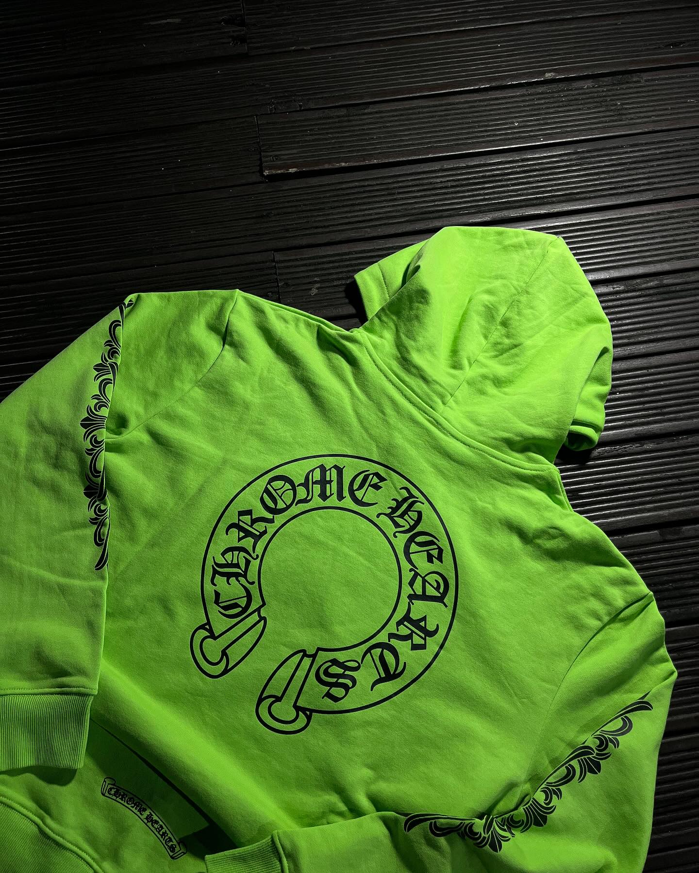 CH Green Horseshoe Logo Hoodie