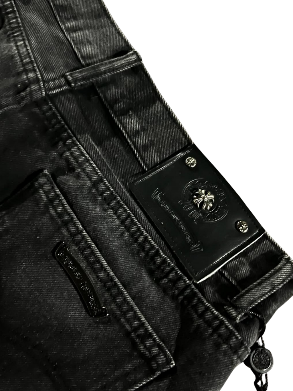 CH Multi-color denim shorts