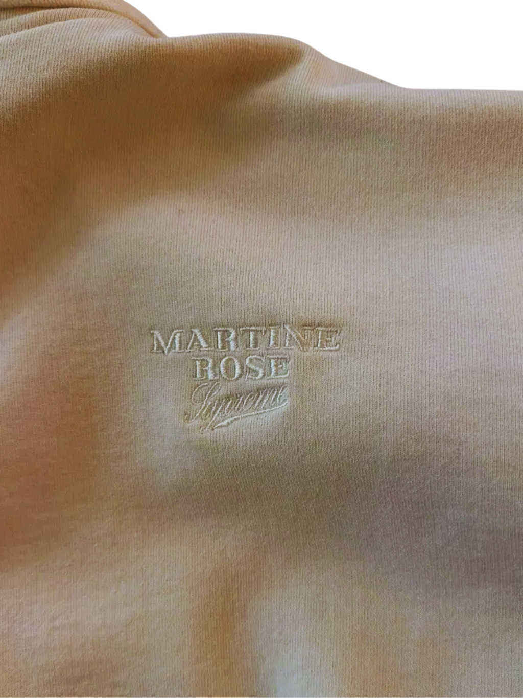Supreme Martine Rose Towel Zip Up Hoodie