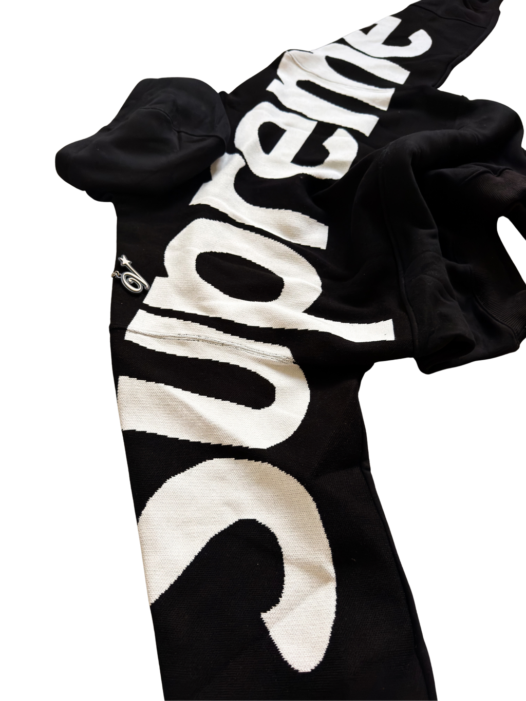 Supreme big logo jacquard hoodie