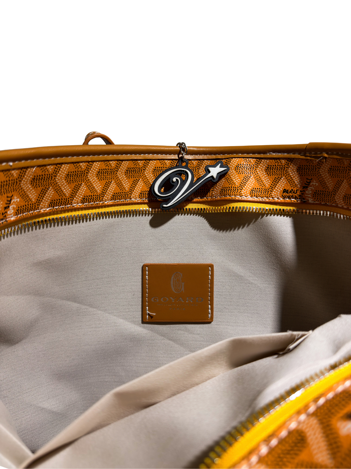 Goyard Saint Louis Tote Bag Yellow