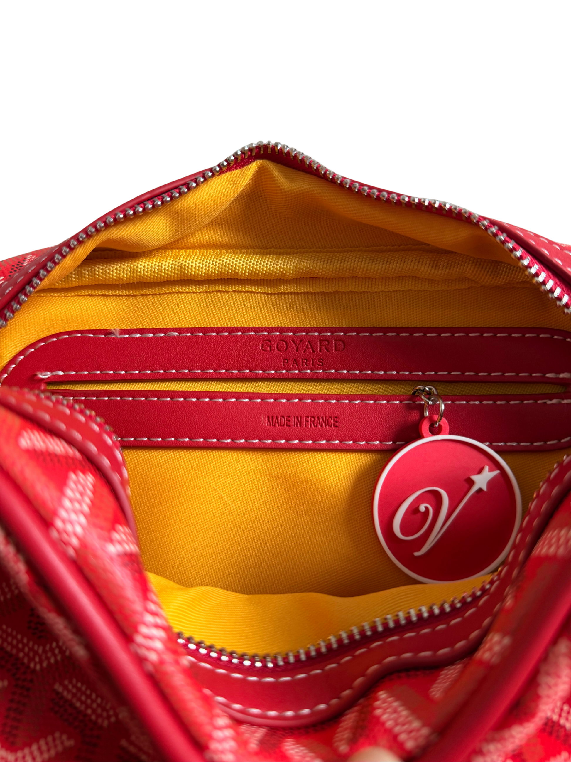 Goyard Cap-Vert PM Bag in Red