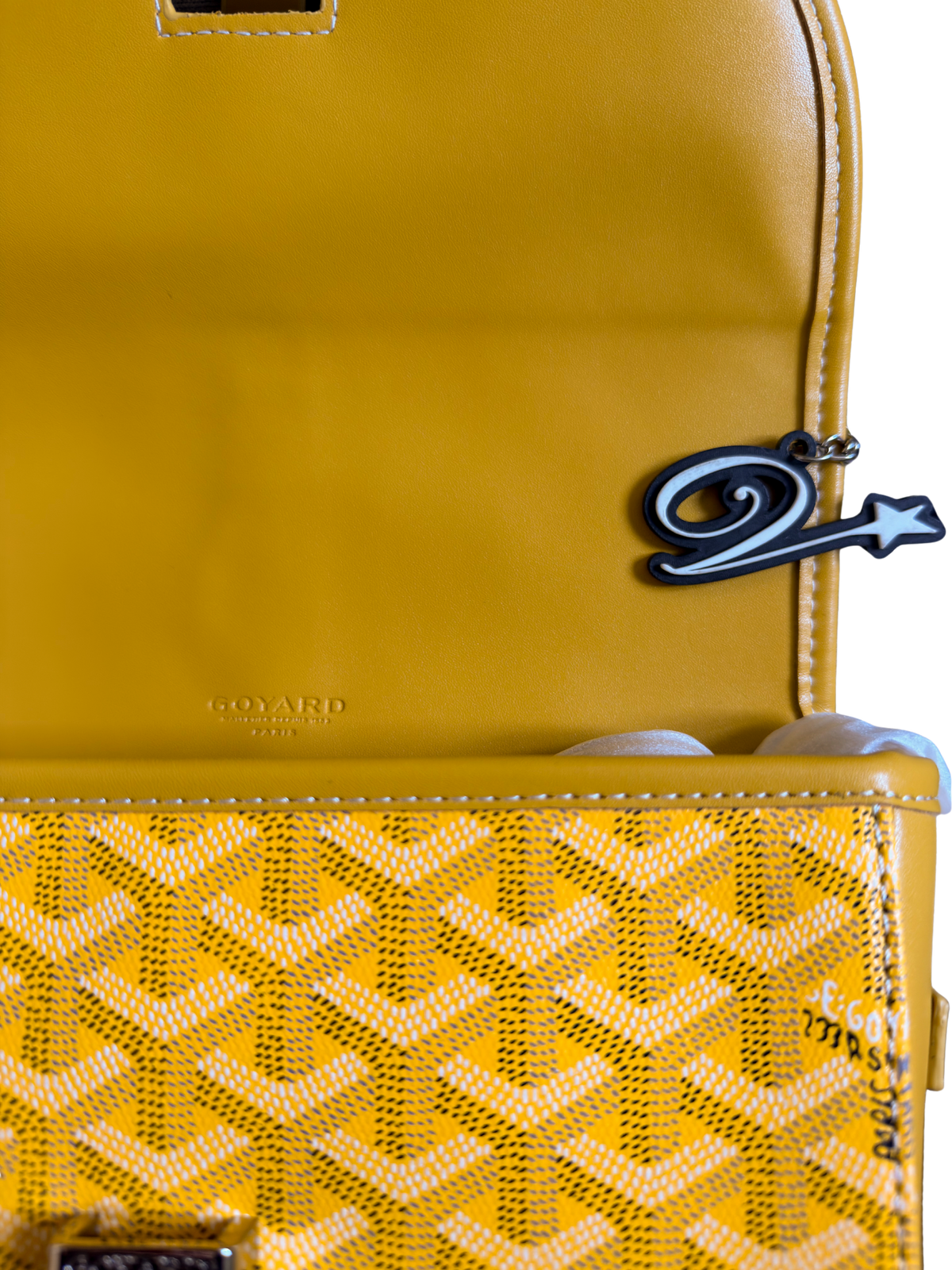 Goyard Belvedere Crossbody Bag in Yellow