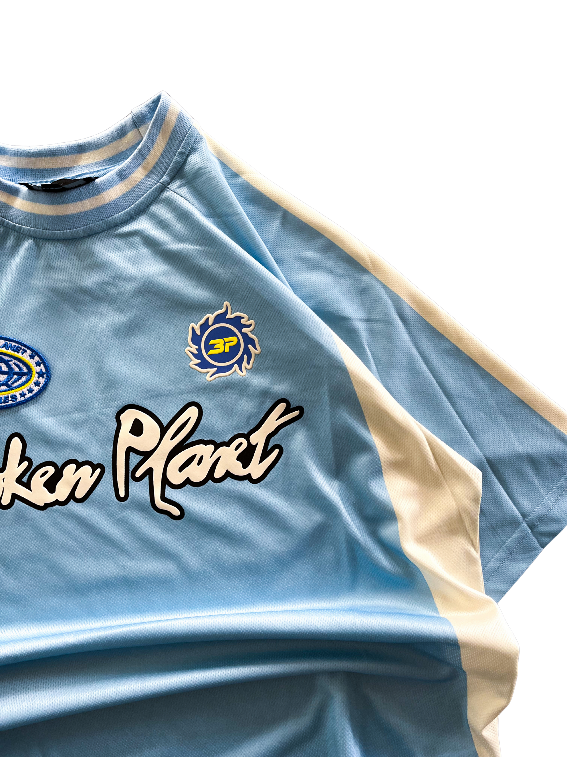 Broken Planet Light blue jersey