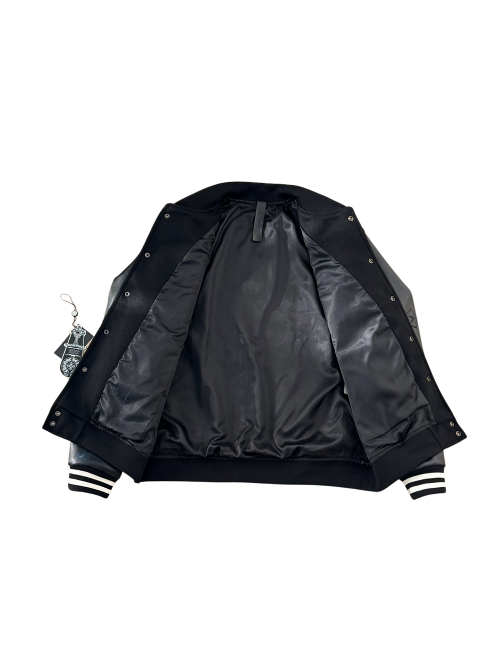 Chrome Hearts Monochrome Varsity Jacket