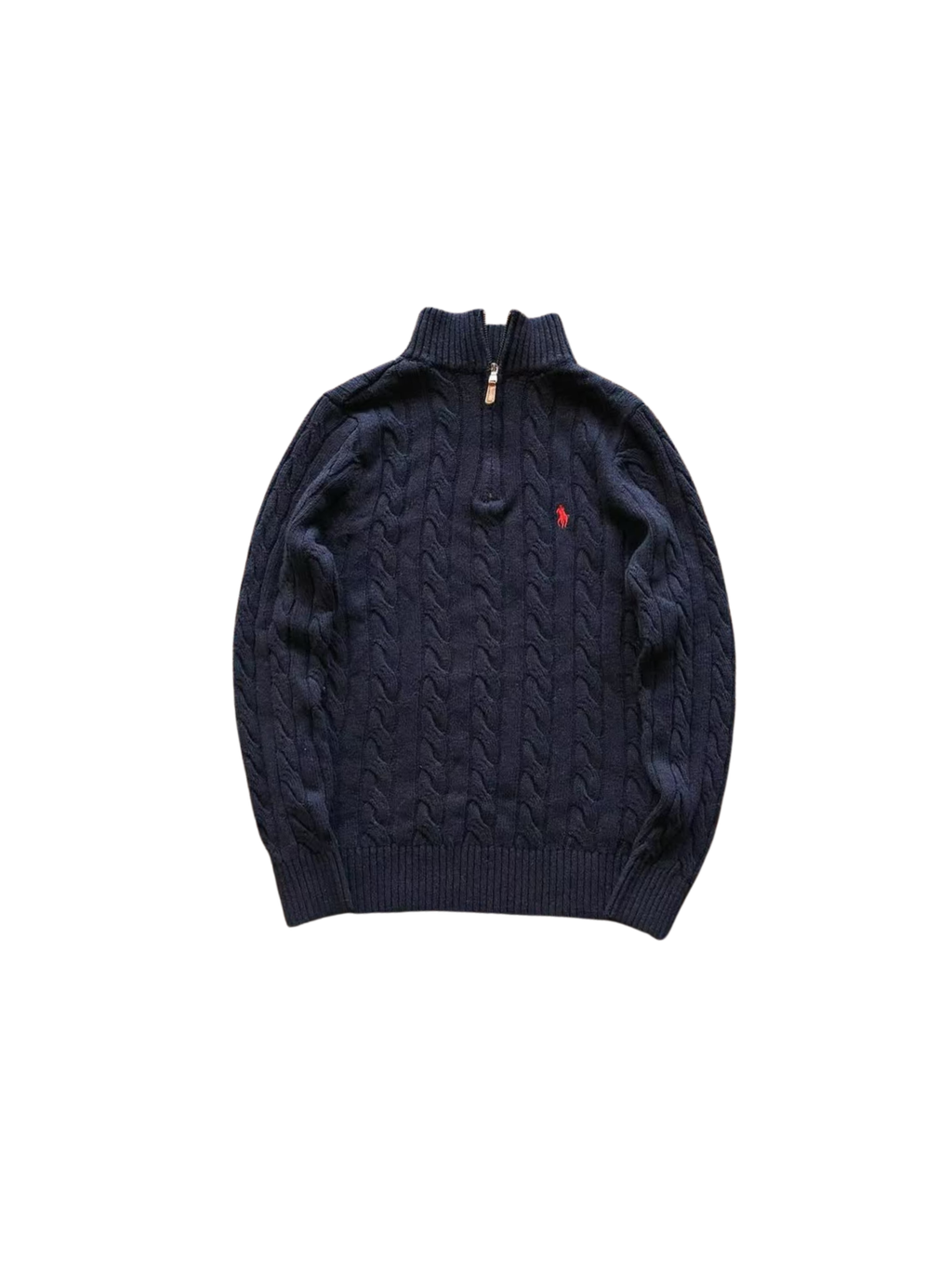 RL Knitted quarter zips