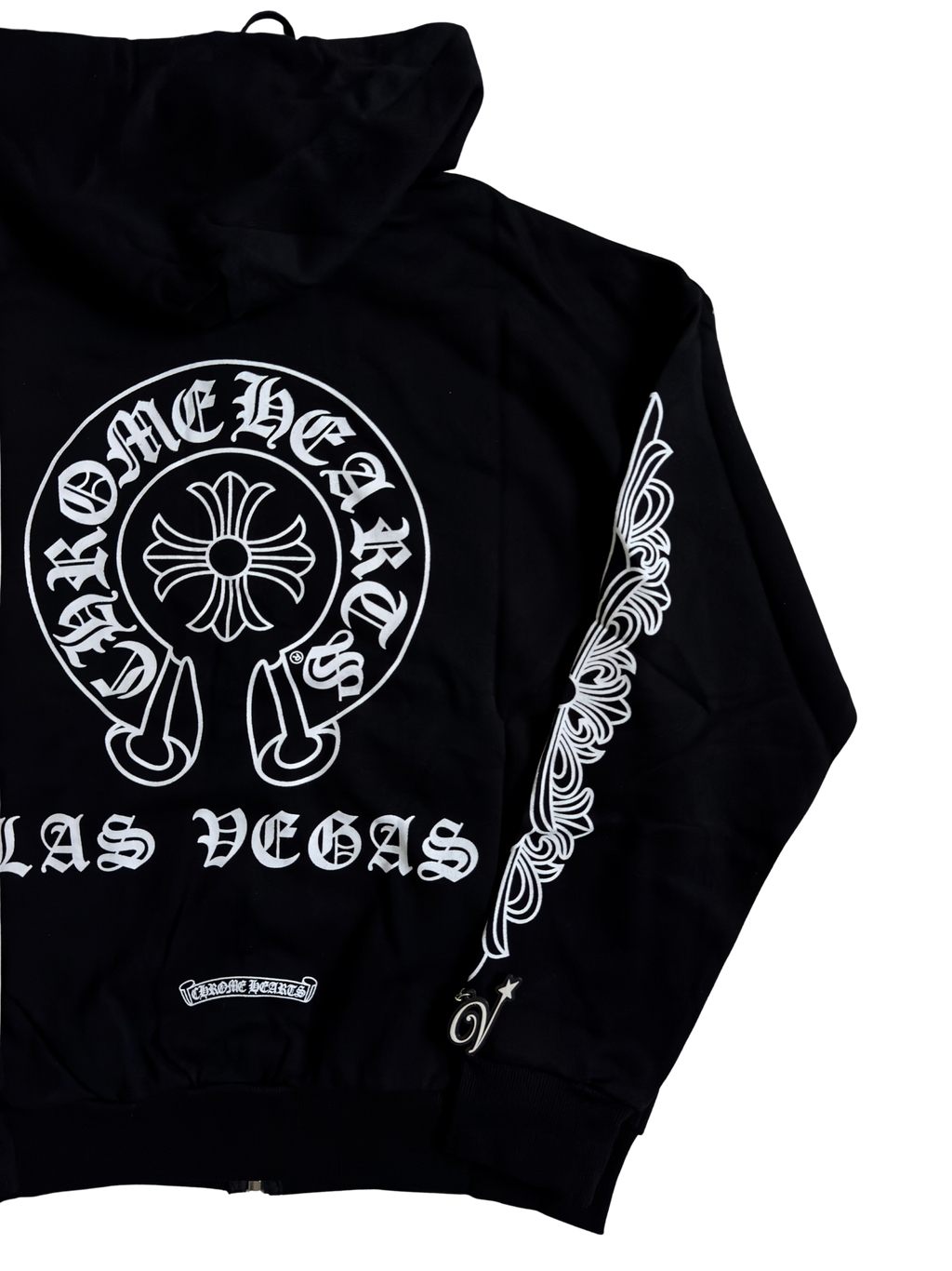 Chrome Hearts LA Exclusive horseshoe zip hoodie