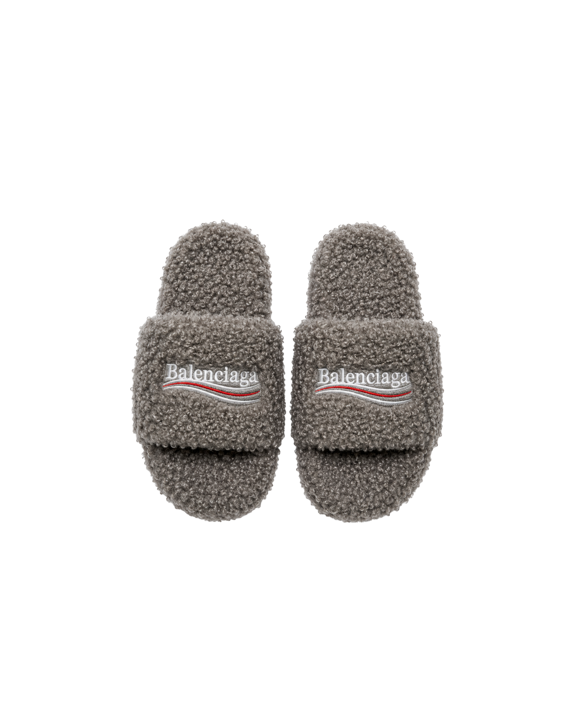 Balenciaga Fur Slides