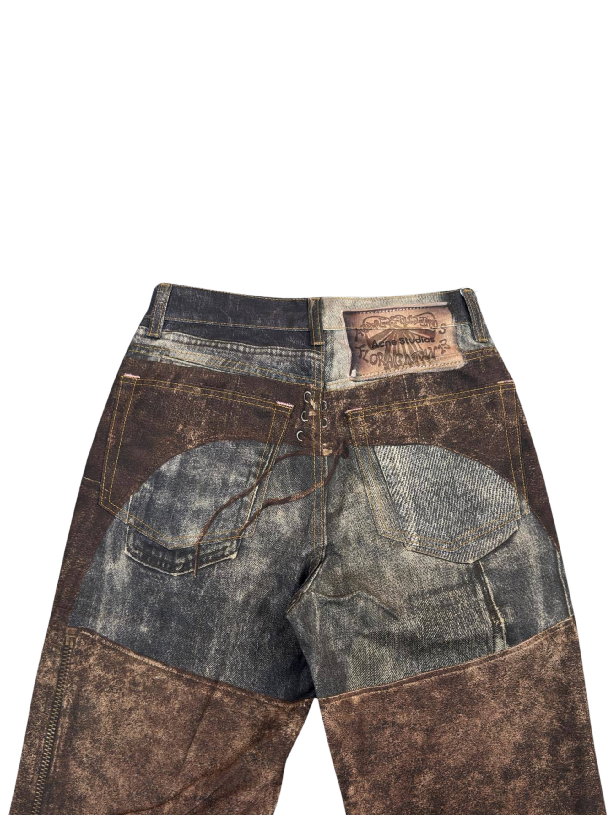 Acne Studios - Pentyone M Tlo Brown Chaps Jeans