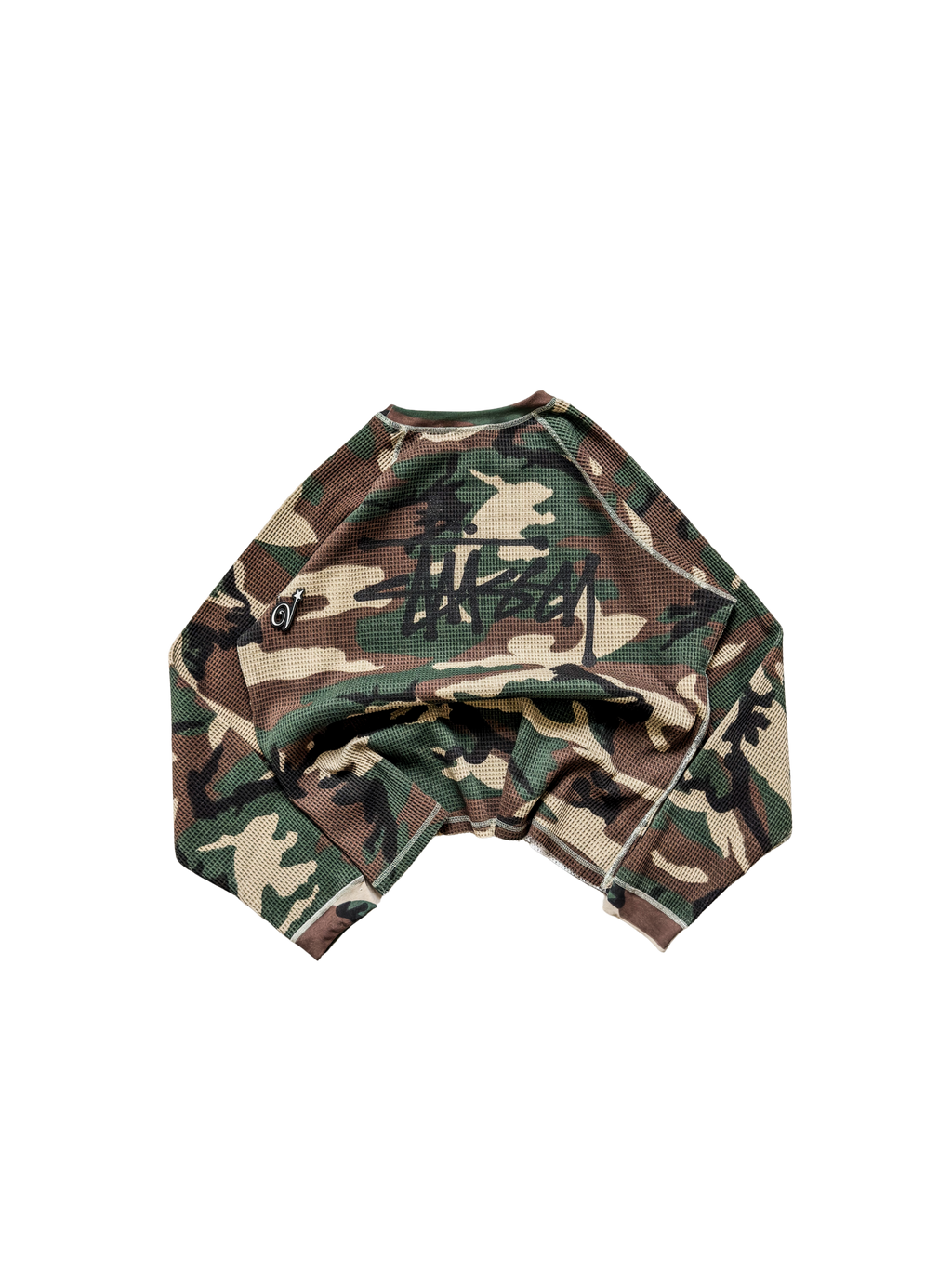 Stüssy Woodland Camo Raglan Thermal