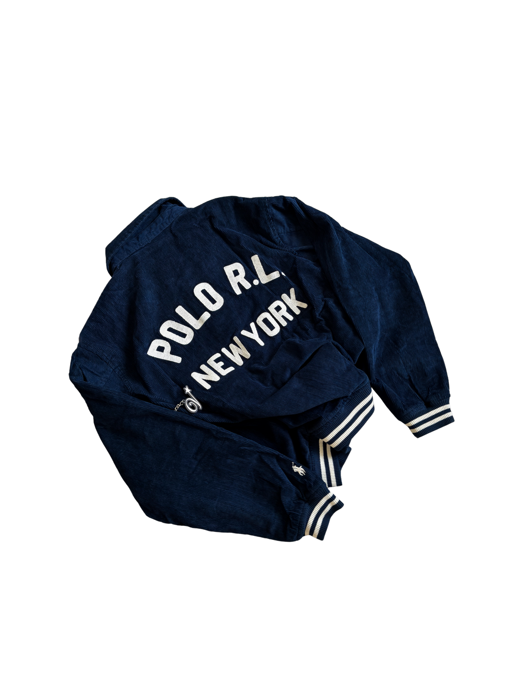 Polo Ralph Lauren Corduroy Letter Jacket Medium - ON HAND