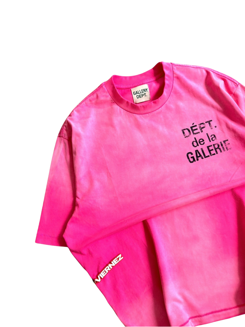 Gallery Dept. French Tee in Flo Pink