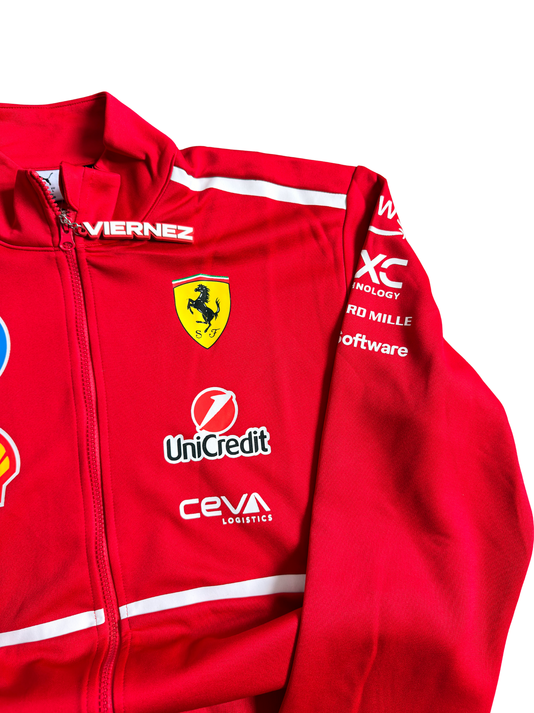 PUMA Scuderia Ferrari F1 Team Polo Jacket LARGE - ON HAND