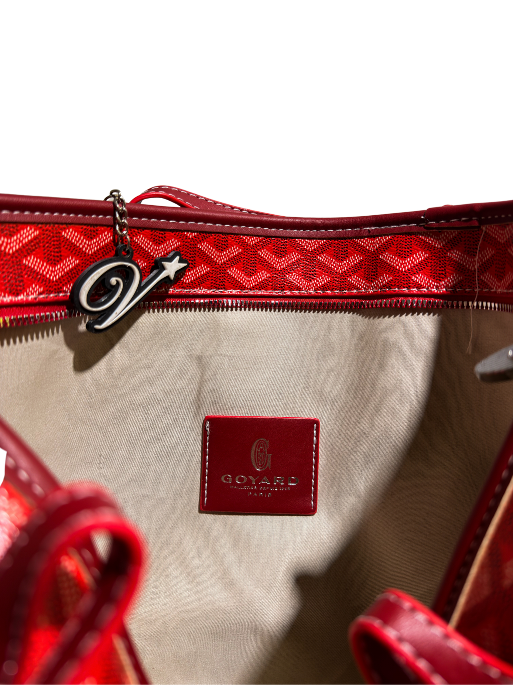 Goyard Saint Louis Tote Bag Red