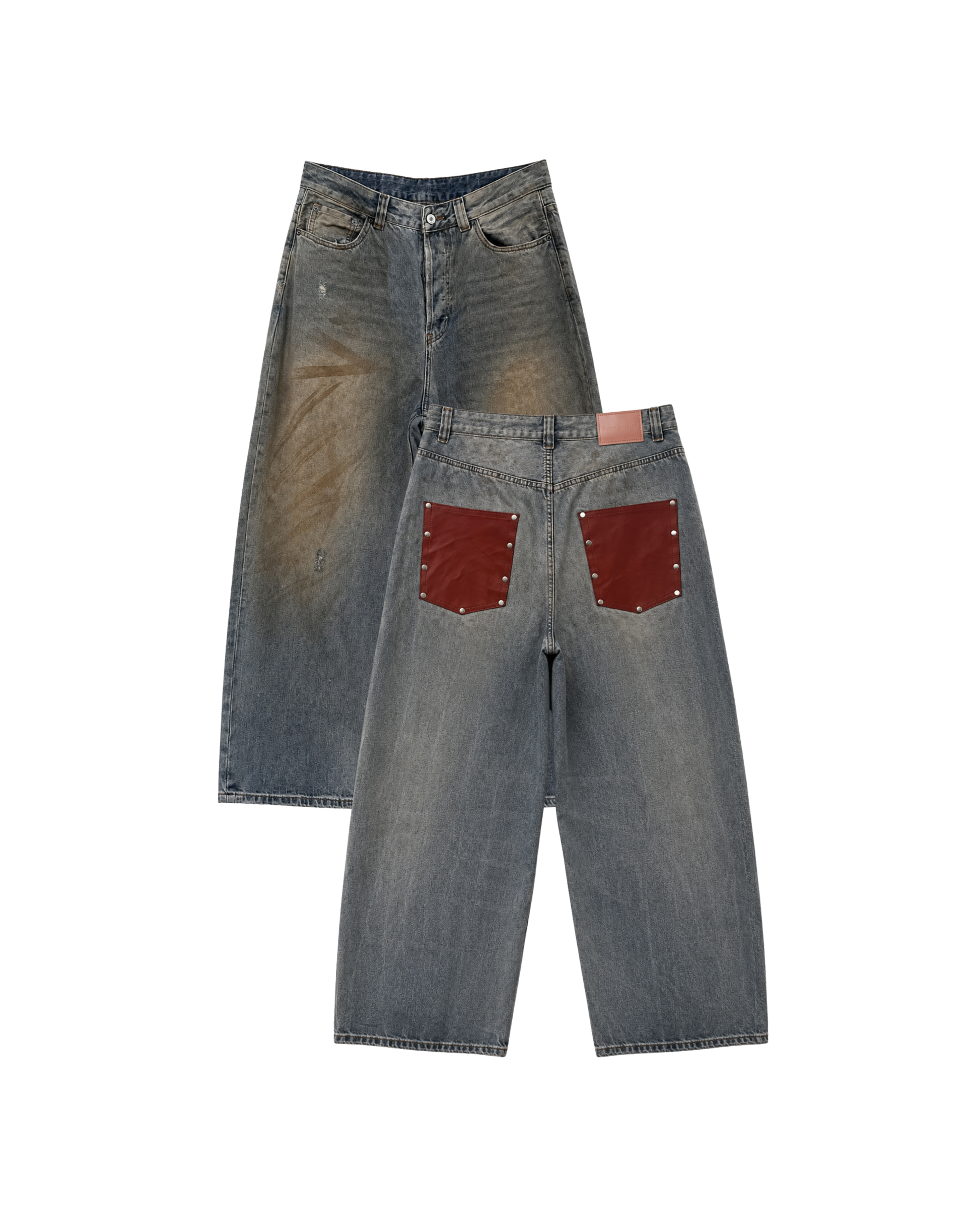 Acne Studios Riveted Pocket Denim Pants
