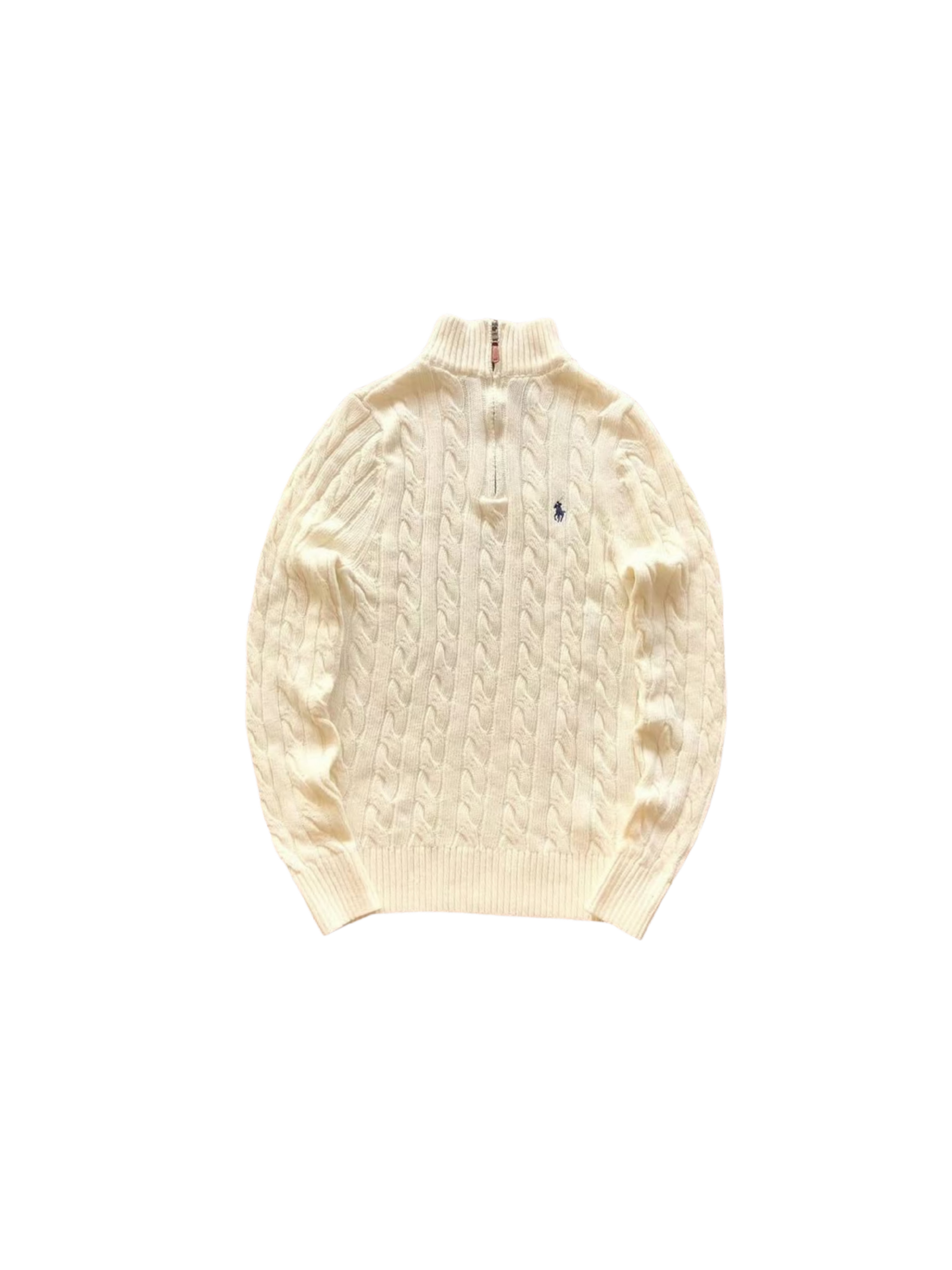 RL Knitted quarter zips