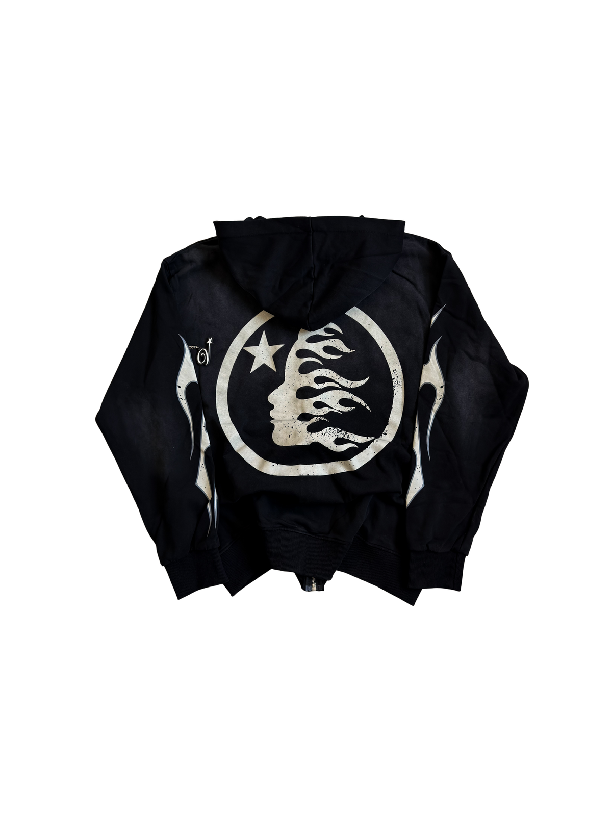 Hellstar Logo Zip-up Hoodie
