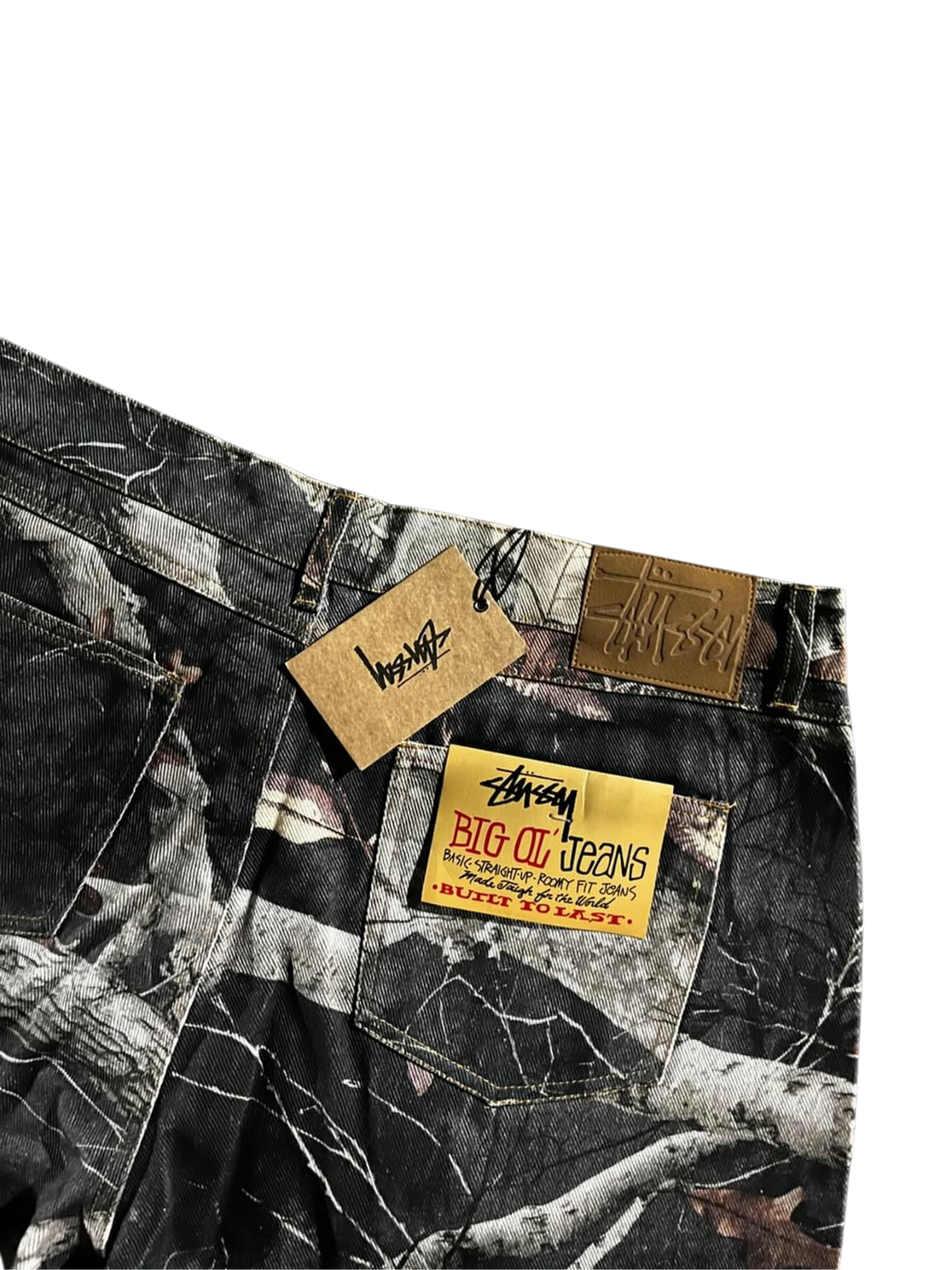 Stüssy work real tree in black