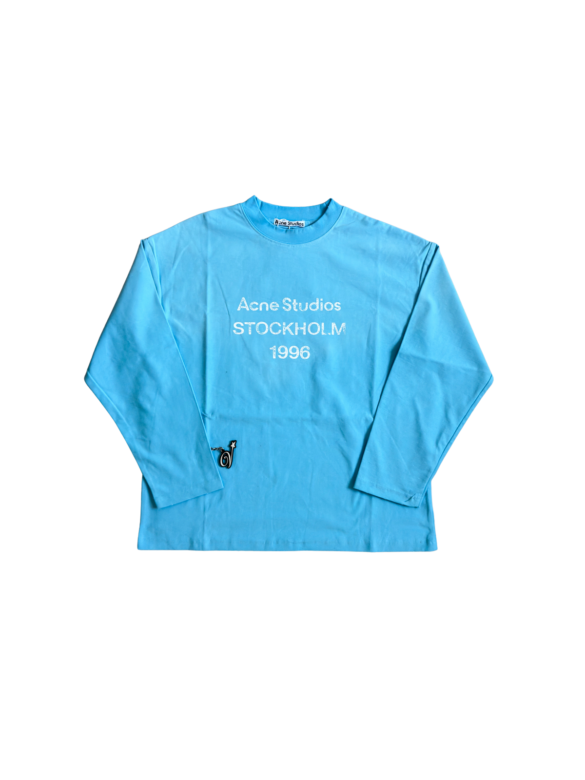 Acne Studios Distressed Summer Tones L/S Light Blue Medium - ON HAND