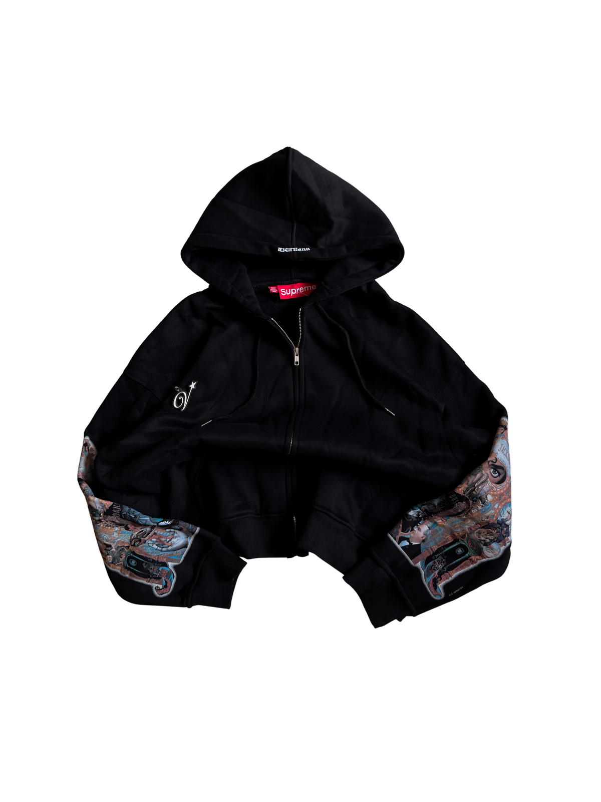 Supreme Michael Jackson Dangerous Zip Up Hoodie