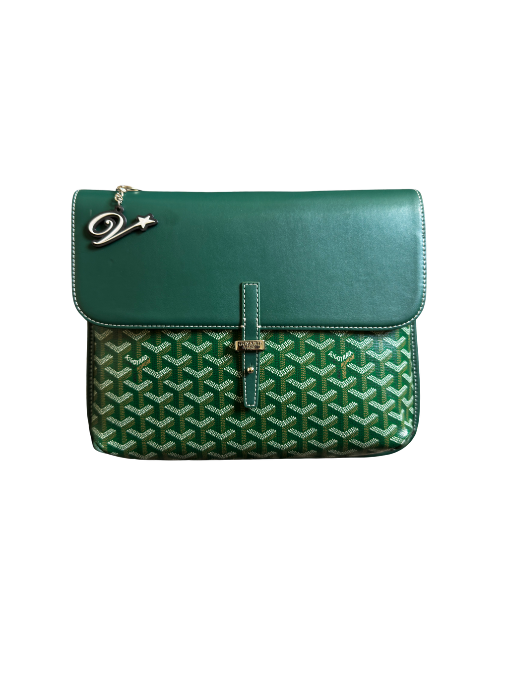 Goyard Coursier Messenger Bag in Green