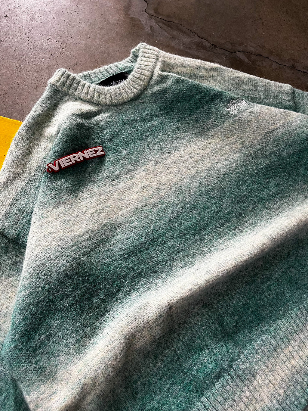 Stussy knitted logo sweater