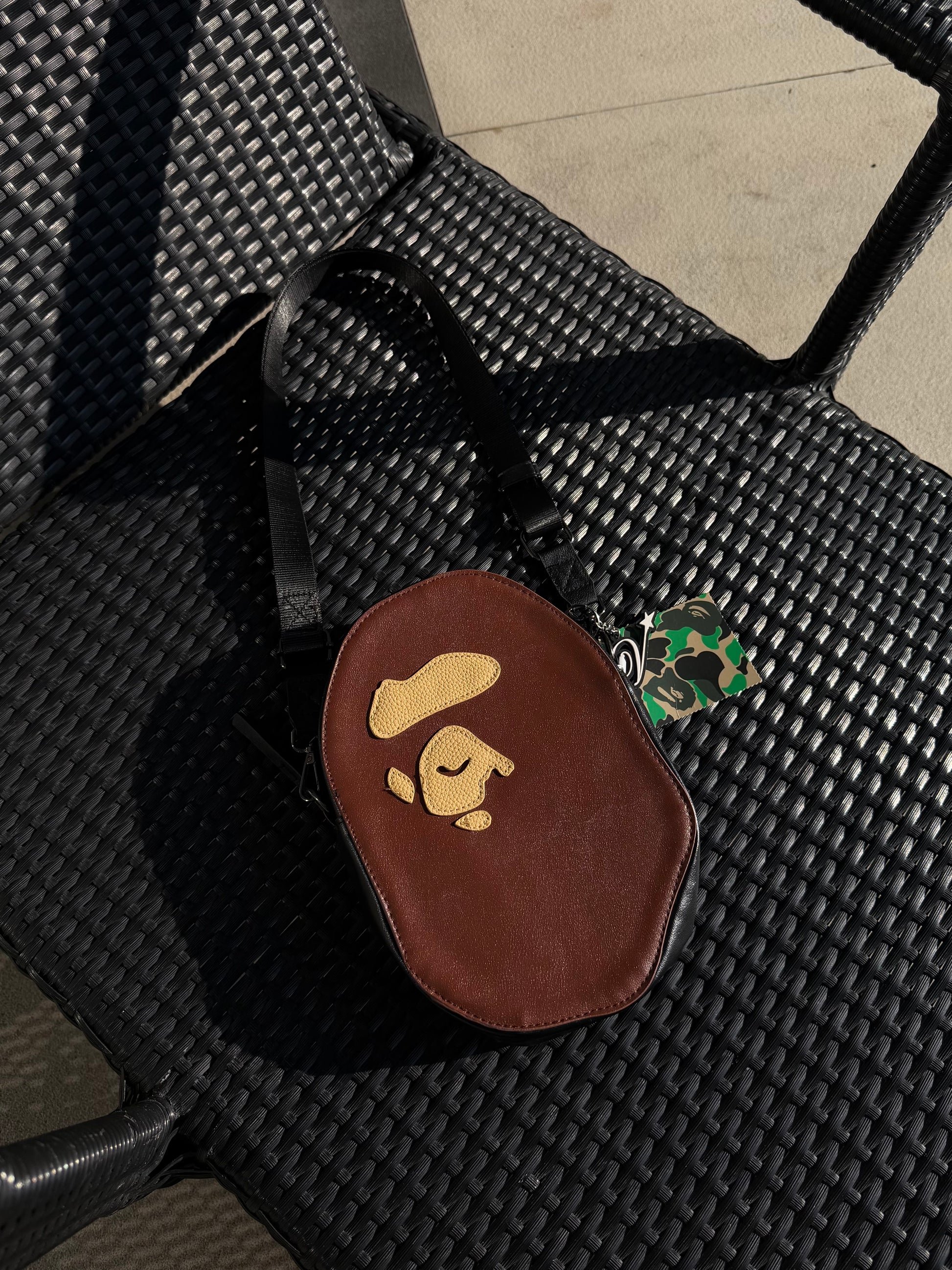 BAPE APE Head Shoulder Bag