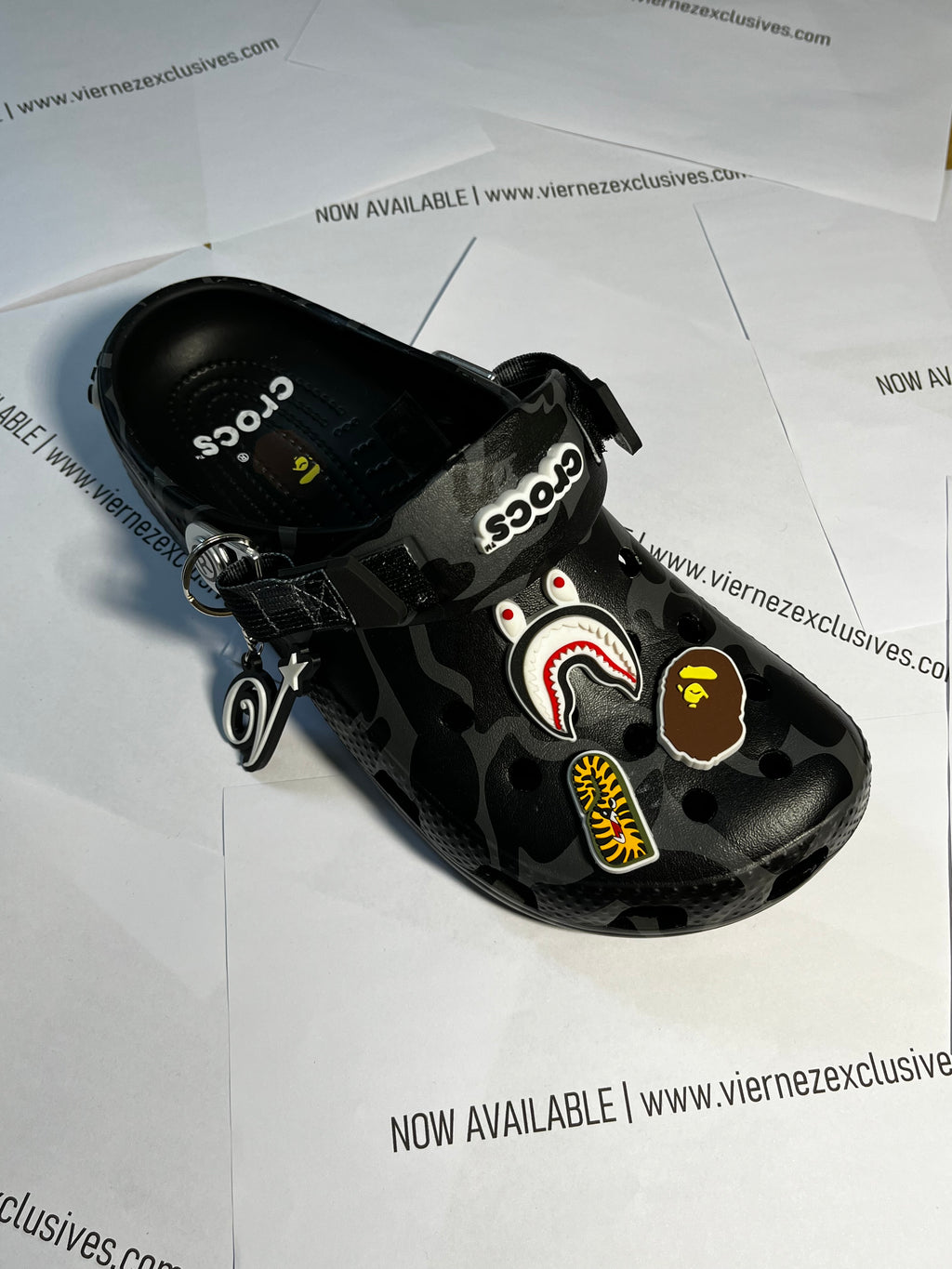 BAPE CROCS