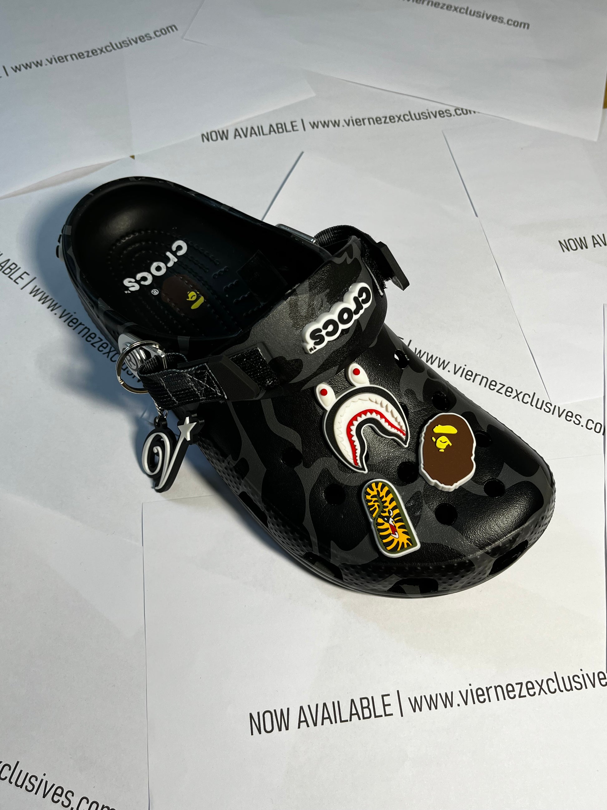 BAPE CROCS