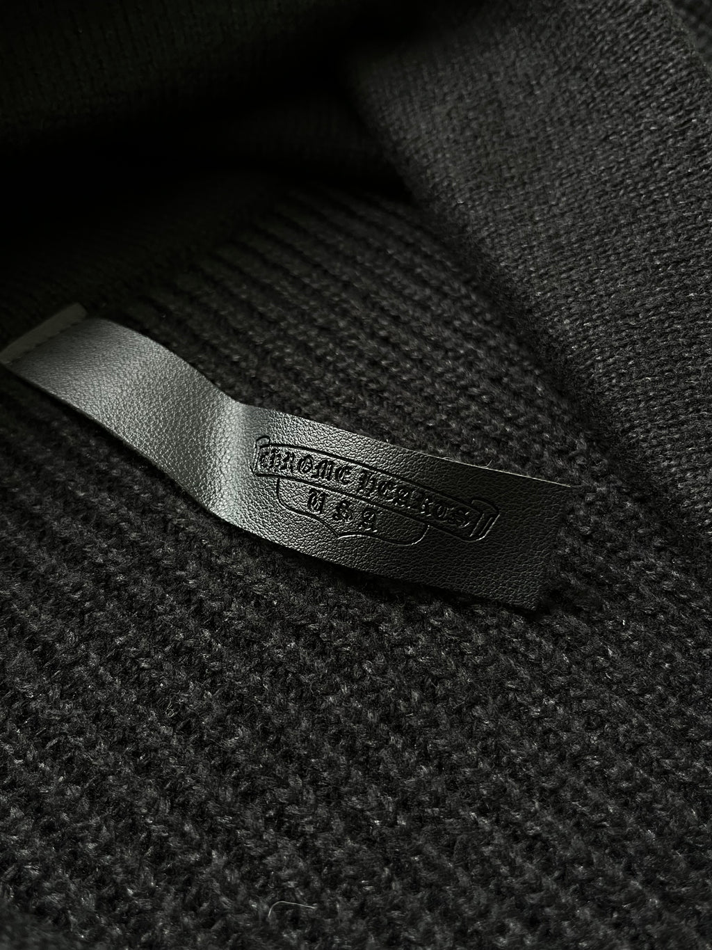 Chrome Hearts Cashmere Pocket Cardigan