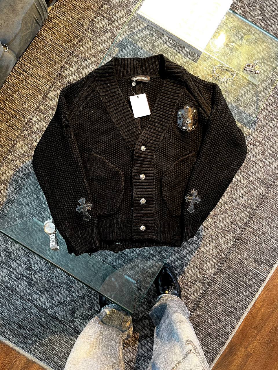Chrome hearts cardigan