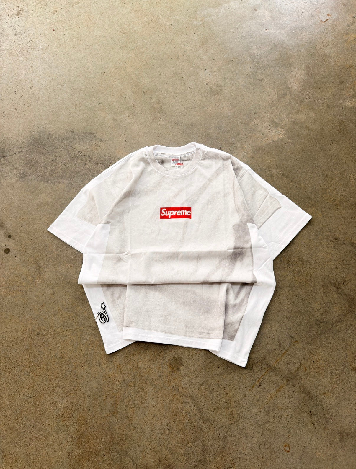 Supreme x MM6 Box Logo Tee