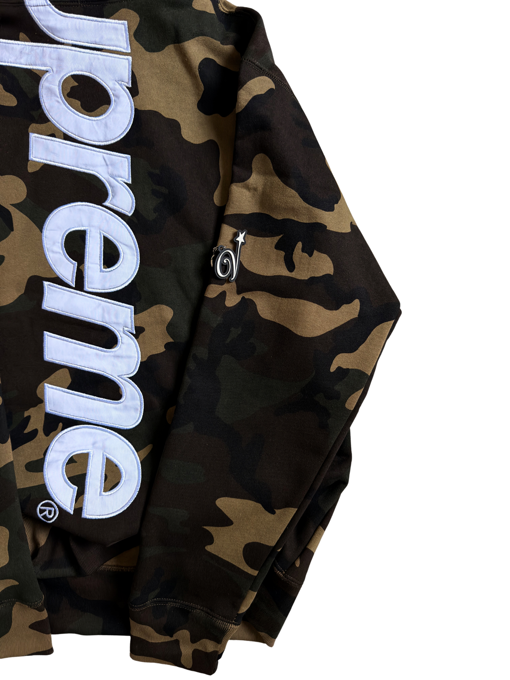 Supreme "Camo" Appliqué Hoodie