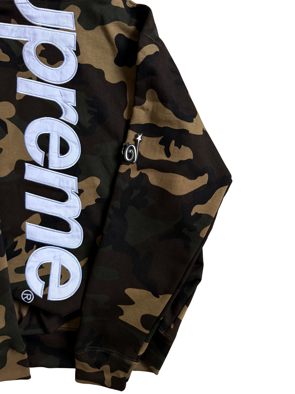 Supreme "Camo" Appliqué Hoodie