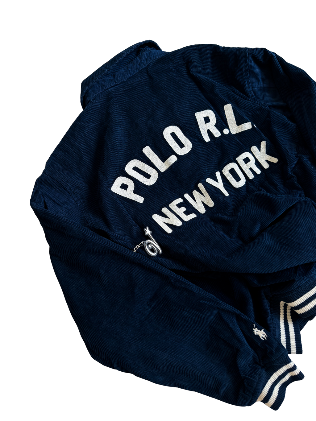 Polo Ralph Lauren Corduroy Letter Jacket Medium - ON HAND