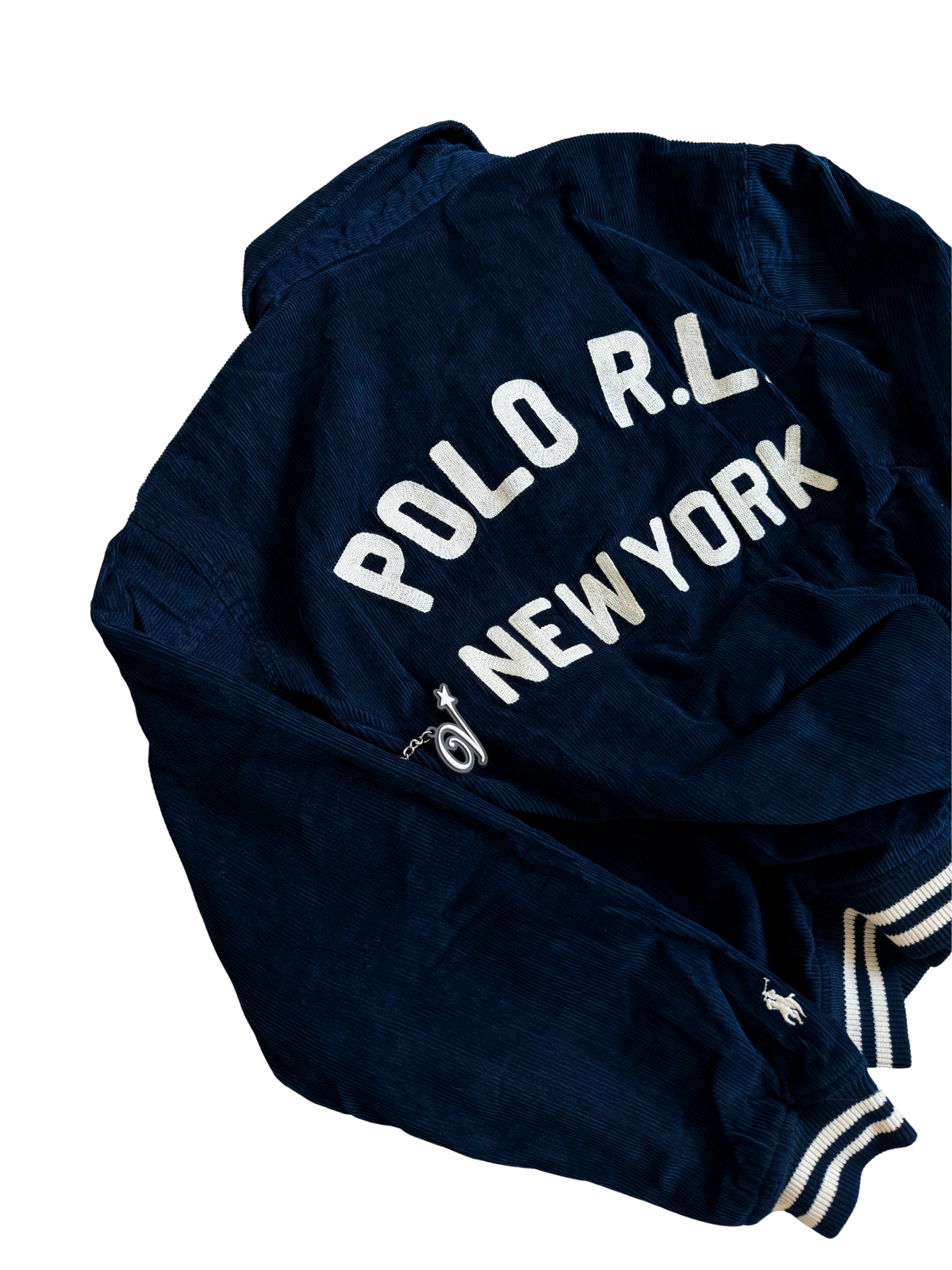 Polo Ralph Lauren Corduroy Letter Jacket Medium - ON HAND