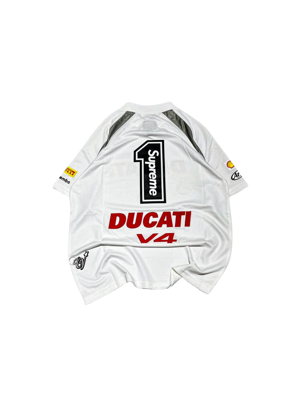 Supreme x Ducati Football tee
