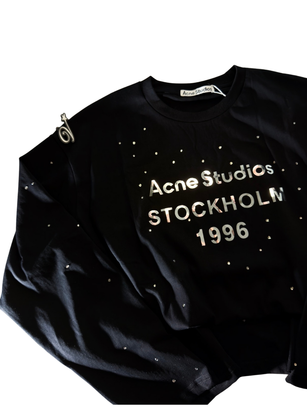 Acne Studios Edden Rhinestone Longsleeves