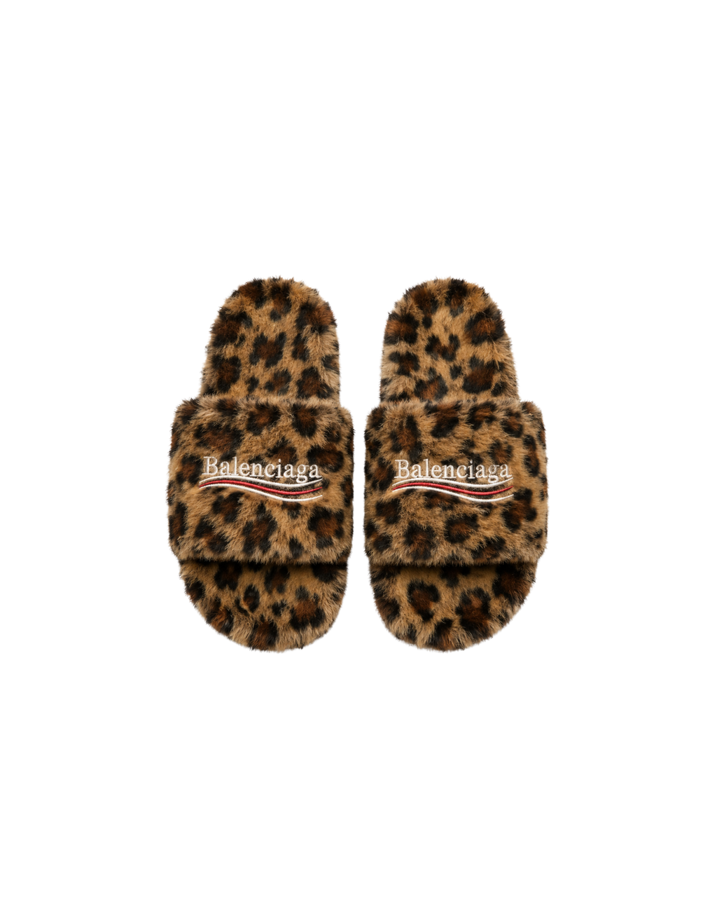 Balenciaga Fur Slides