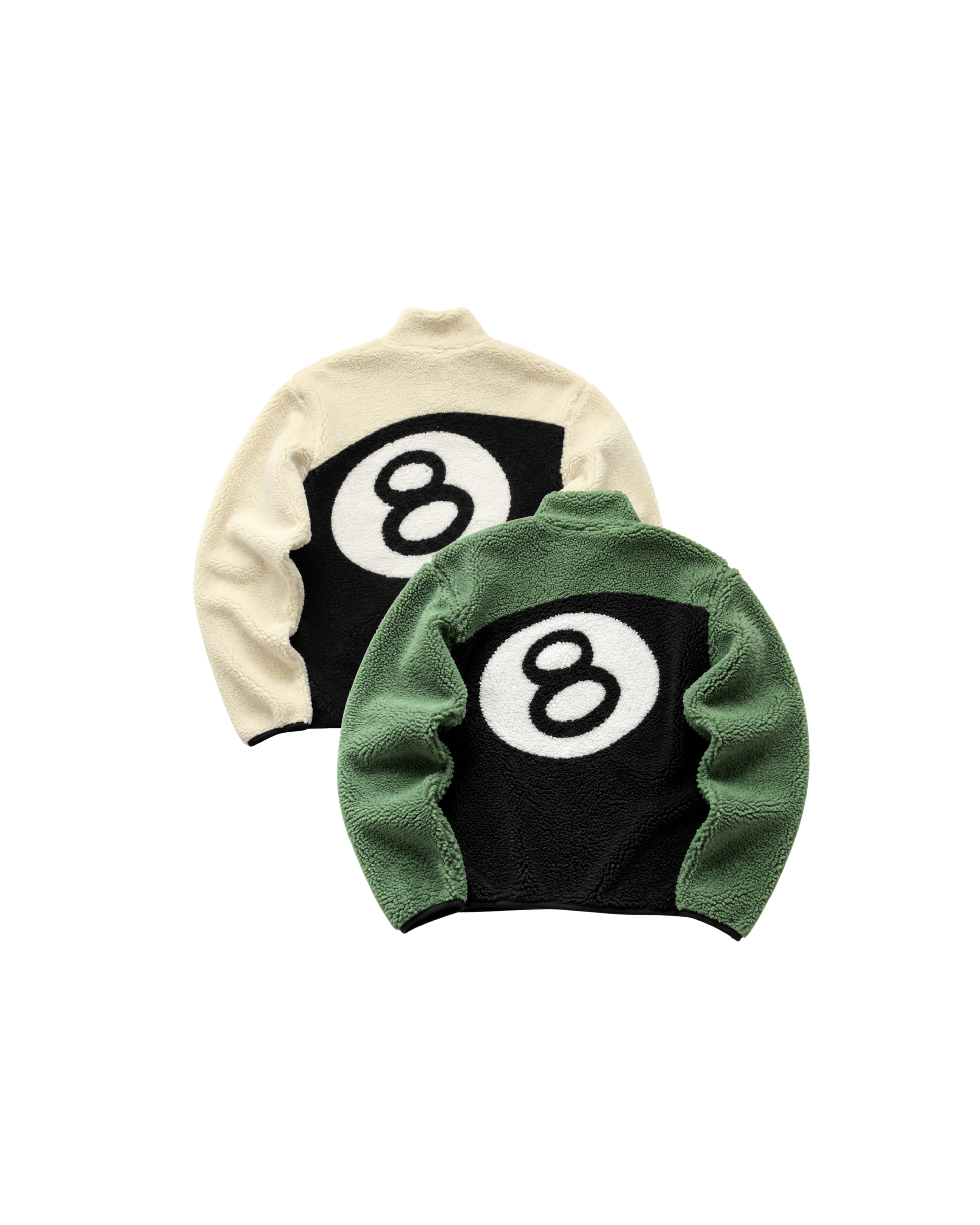Stüssy sherpa fleece jacket