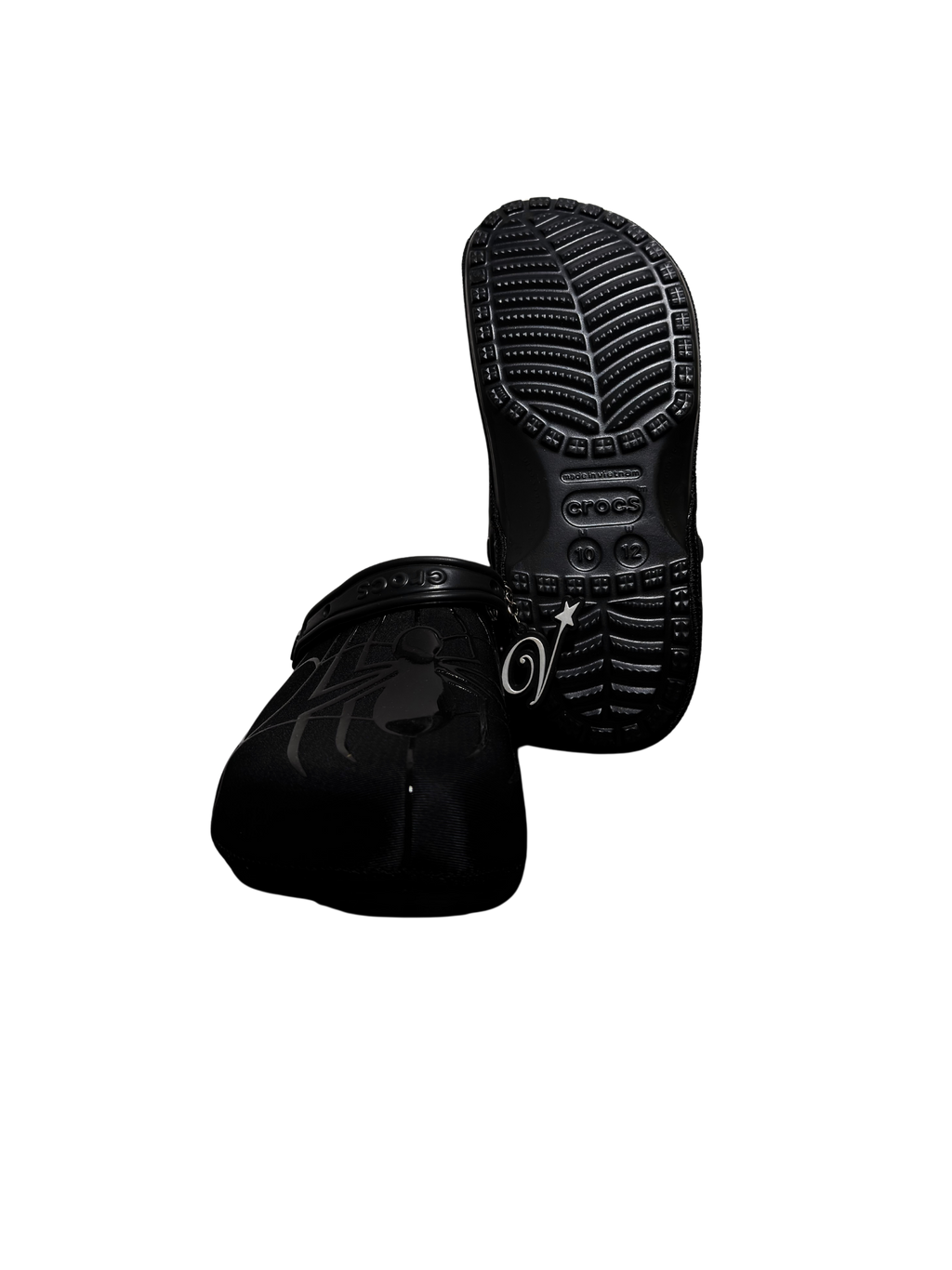 Spiderman Neo Clogs in Black