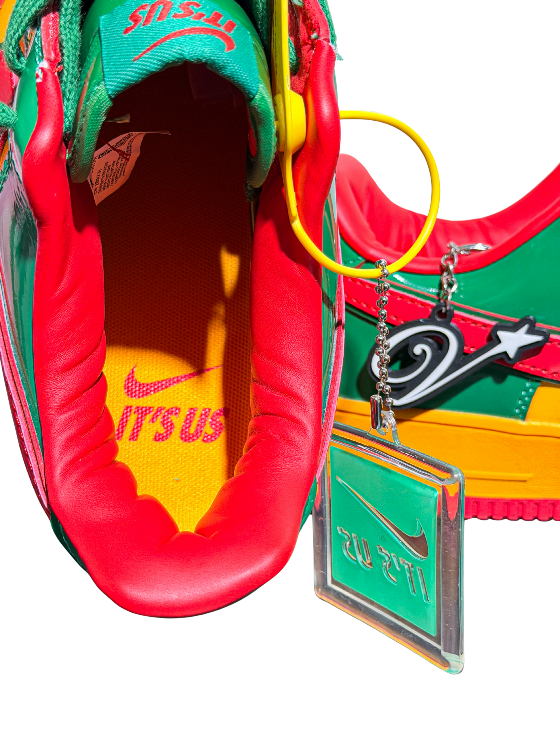 Nike AF1 x Lil Yachty Concrete Boys Lucky Green