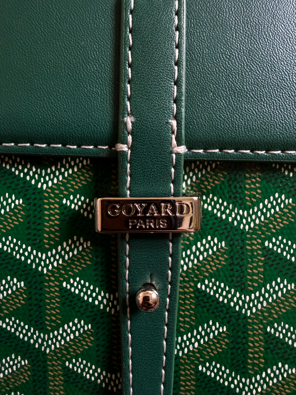 Goyard Coursier Messenger Bag in Green