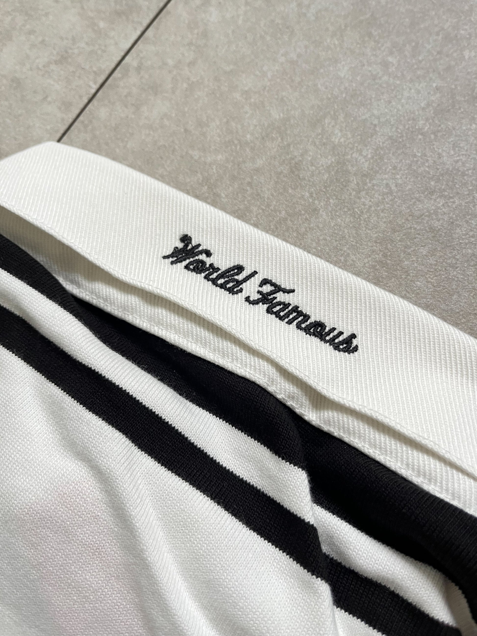 Supreme x Nike Swoosh Stripe Rugby Polo