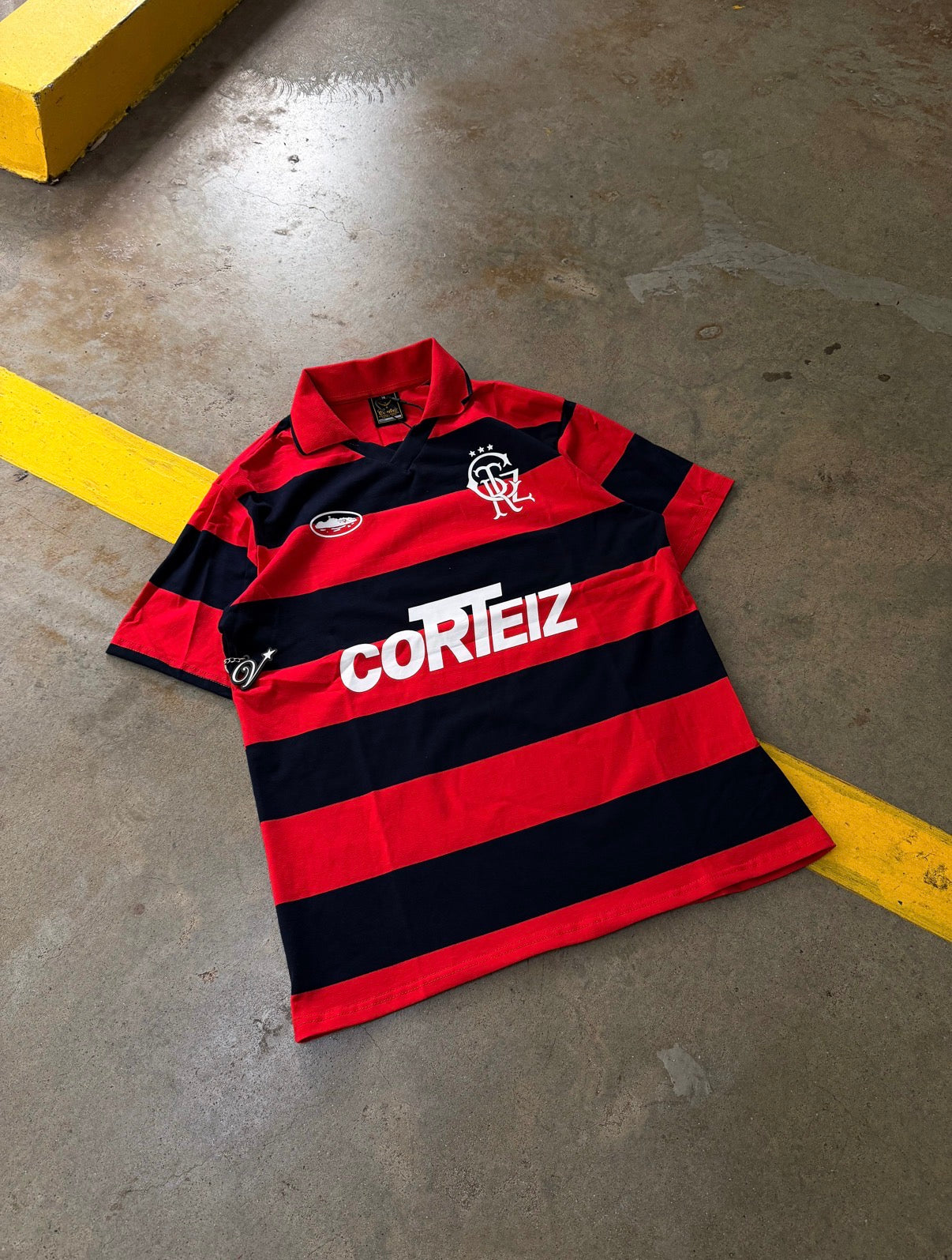 Corteiz Striped Knit Jersey