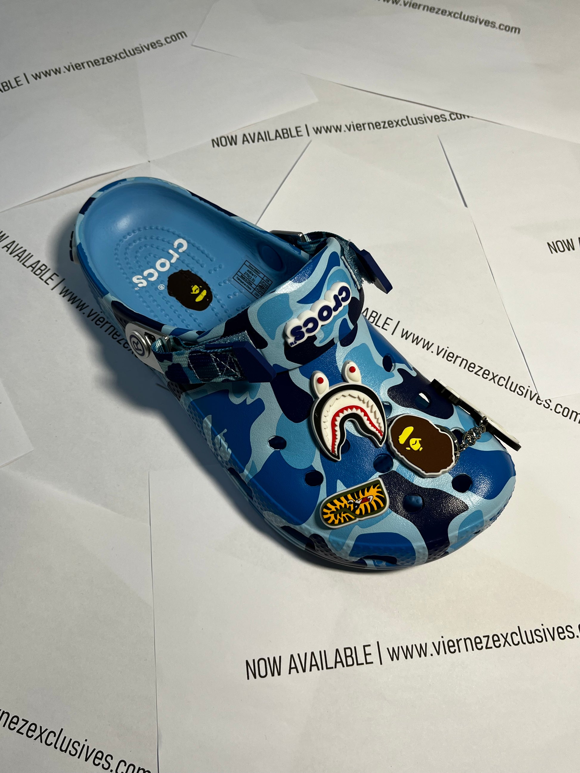 BAPE CROCS