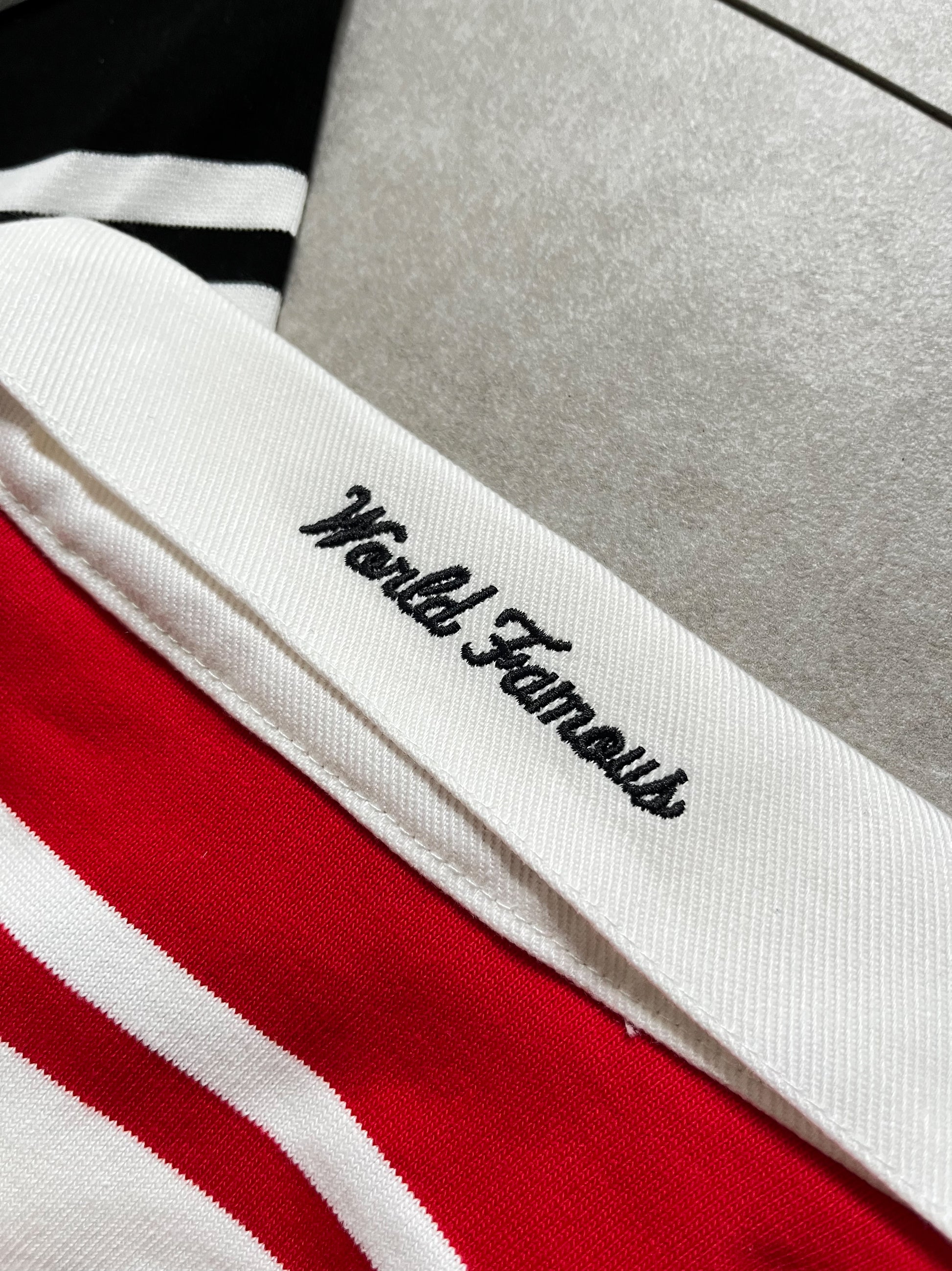 Supreme x Nike Swoosh Stripe Rugby Polo