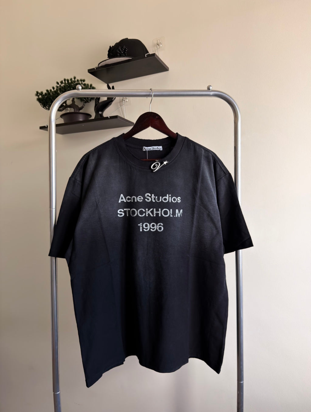 Acne Studios Sprayed Logo Tee